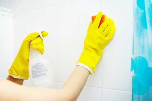 Quick treatment for fabric and carpet stains